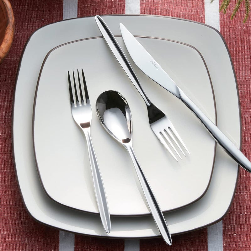 Noritake Colorwave Chocolate 4-Piece Square Place Setting, Service for 1 - Image 4